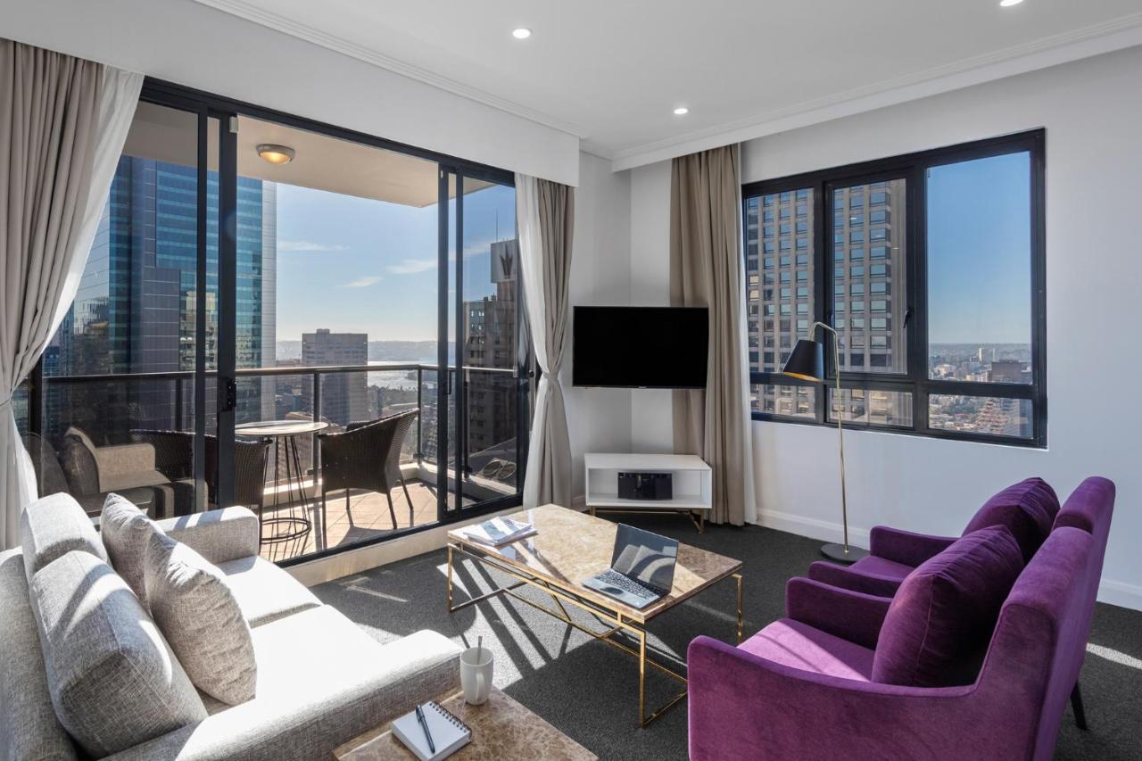 Meriton Suites Pitt Street, Sydney Buitenkant foto